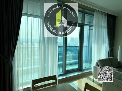 غرفه وصاله متاحه للإيجار في أبراج الكورنيش ريزيدنس تاور إطلاله رائعه علي المدينه