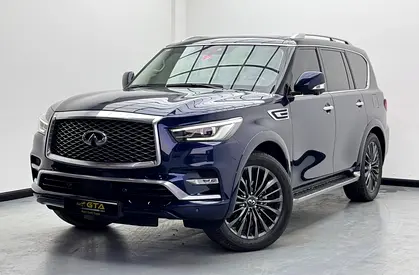 2022 Infiniti QX80 Luxe, 3/2028 Infiniti Warranty, Infiniti Service History, GCC