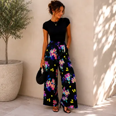 River Island Wide Leg Pants