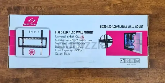 Free Installation TV Wall Mount for 26–70 inch LED/LCD/Plasma TV (VESA 400x400) - New