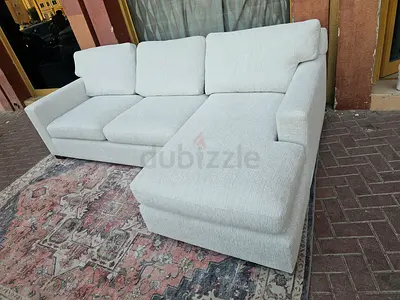 Cratebarrel axis sectional sofa