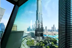 Burj Khalifa View | High Floor | Vacant