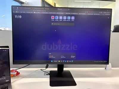 24-inch Lg monitor 120 hz display with Slim Bezels and Adjustable Stand