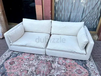 Marina home Linen Fabric sofa