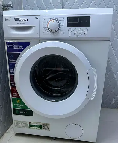 Super General 7kg Front Load Washing Machine - Good Working Condition