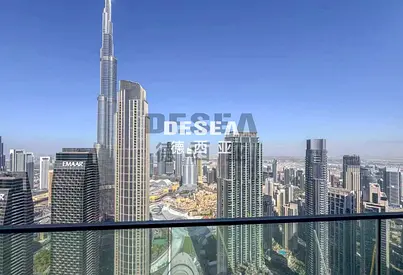 Burj Khalifa View | High Floor | Vacant Soon