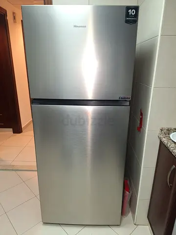 Hisense Inverter Top Mount Refrigerator - Silver