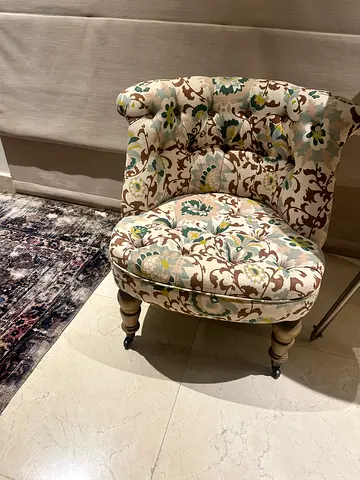 2 Upholstered Accent Chairs