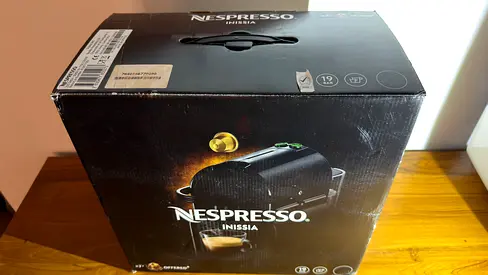 Nespresso Inissia coffee machine in perfect condition