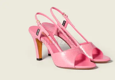 Miumiu Ayers SlingBack Sandals Petalo - Size 36