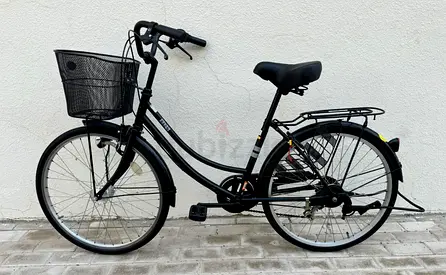 Great condition High quality Cruiser Bike 6 speed Shimano Dynamo operated light Size 24 Back lock