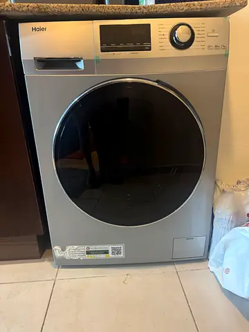 Haier Silver Front Load 7kg Washing Machine