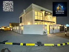 Corner villa, two floors, roof, and space for an elevator. Price includes water, electricity, and ai