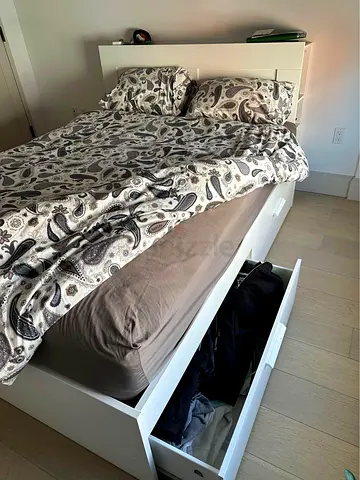 IKEA bed and mattress - good condition