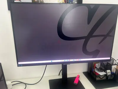Samsung 27-inch Full HD IPS Monitor (LS27C310) - 75Hz, Borderless