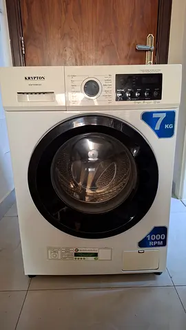 Krypton 7kg Front Load Washing Machine - 1000 RPM