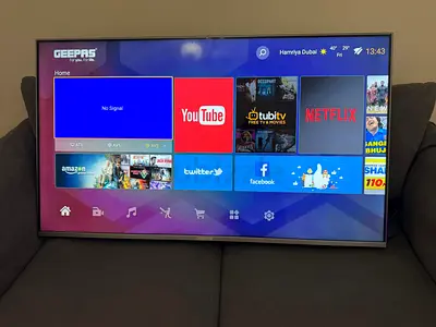 50-inch Geepas Smart LED TV - Good Working Condition