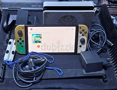 NINTENDO SWITCH OLED +1GAMES WITH BAG ZELDA