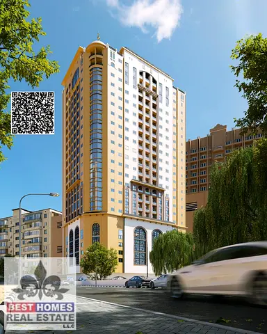 3 Bedrooms Apartment 6 Years Payment Plan with Parking Al Nuaimiya Two Tower
