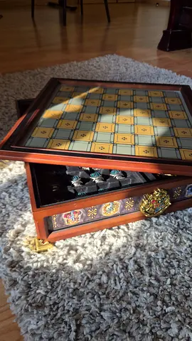 Harry Potter Quidditch Chess Set by The Noble Collection, perfect condition, price negotiable