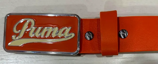 Orange Puma Belt