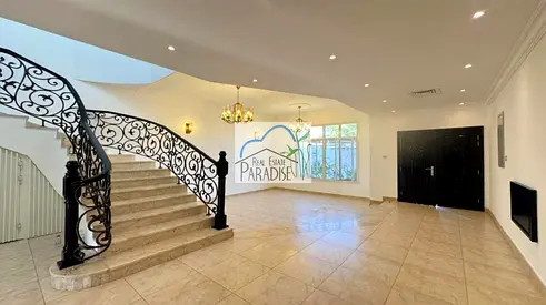 semi independent/Deluxe/super finish modern 4 bedroom all master /TV lounge /separate entrance /fitted kitchen / 3 covered parking/ for rent in mirdif