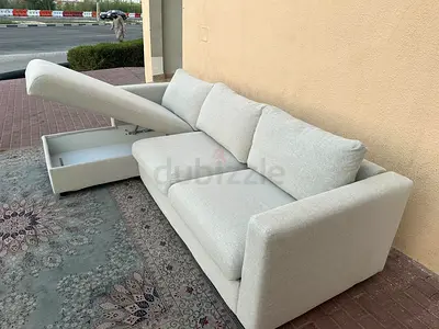 Brand New condition ikea Gunnared vimle lshape sofabed with storage