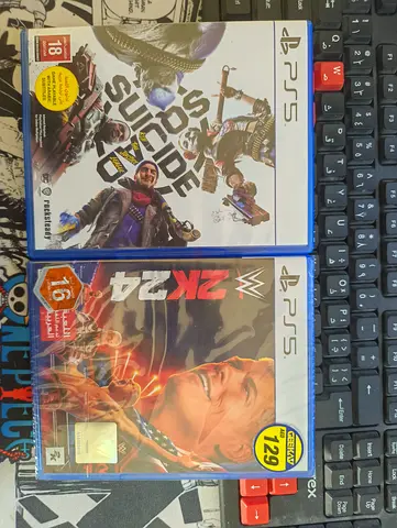 PS5 Games: Suicide Squad Kill the Justice League + WWE 2K24 - Like New