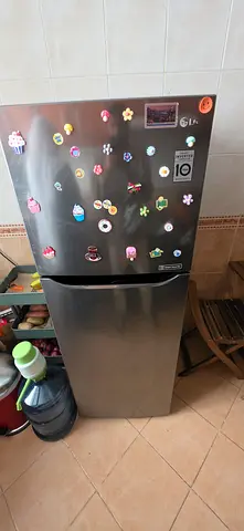 Used Double-door stainless steel refrigerator - good working condition ***Dicounted Price ***