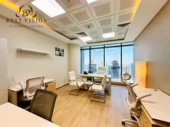 Price Starts from AED46,000 depends on the size and design of the office. Well-Furnished Offices | C