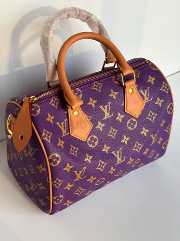 Louis Vuitton lv women handbag purple
