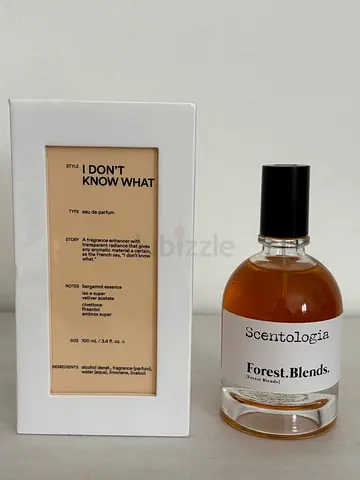 Scentologia Forest Blends perfume - nearly full bottle
