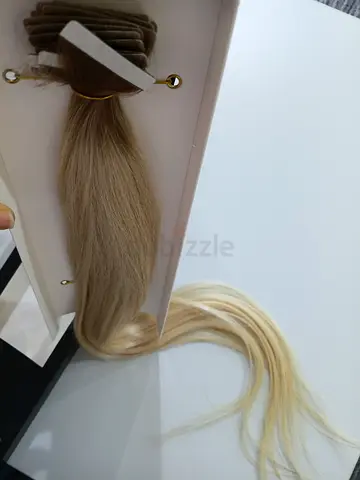 Light Blonde Clip-in Hair Extensions - Long Straight Weft