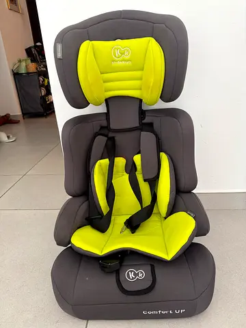 Ikiki Comfort-Up Convertible Child Car Seat - Green/Grey