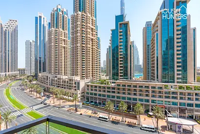 Burj Khalifa View | Upgraded | Spacious 3BR + Maid