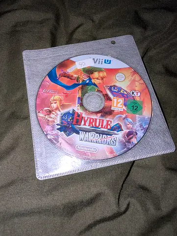 Hyrule Warriors (Wii U) game disc - used