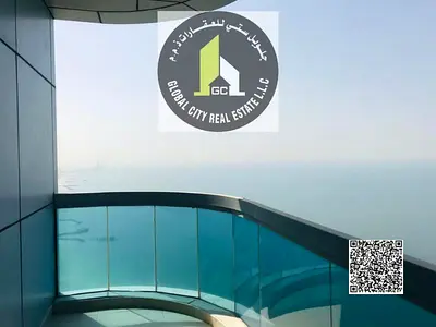 شقه رائعه إطلاله رائعه علي كورنيش عجمان مساحه واسعه !