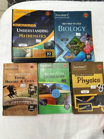 Arun Deeps Self-Help to I.C.S.E Class 10 Textbook Collection