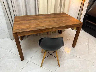 Wooden Study Desk With Drawers