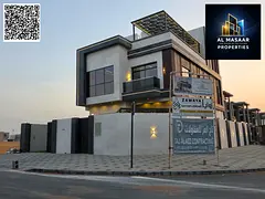 A luxurious 6-bedroom villa spread over two floors and a rooftop terrace, located in a prime locatio