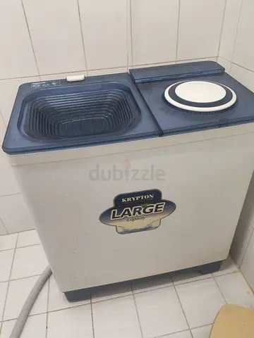 Krypton Large Twin Tub Washing Machine - Working Condition