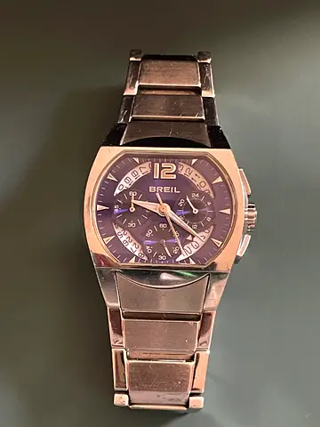 Breil stainless steel  chronograph watch - preowned