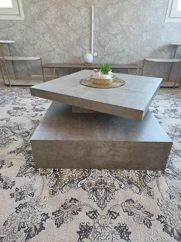 Grey coffee table