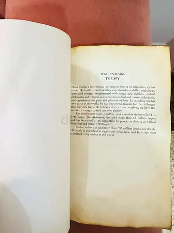 The Spy by Paulo Coelho - Penguin Books (used)