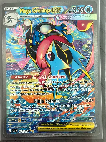Mega greninja ex