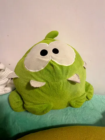 Om Nom Plush Toy From Cut The Rope Game