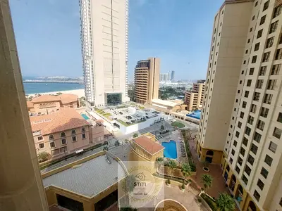 شقة واسعة بثلاث غرف نوم + غرفة خادمة| مجهزة بالكامل | الطابق العالي | الموقع الرئيسي في مورجان 3، JBR | جاهز للتحرك