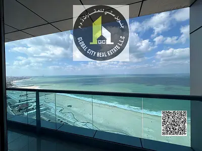 Luxury 2BRH for Rent in Ajman Corniche Tower | Full Sea View