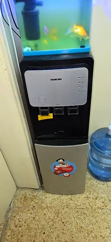 Used Water Dispenser with Bottle - Free Standing Cooler (Good Working Condition)