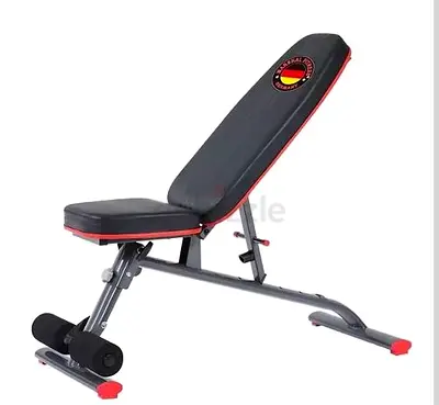 Foldable Adjustable Utility Bench For Home Gym | Max User Weight 150kg - Brand New